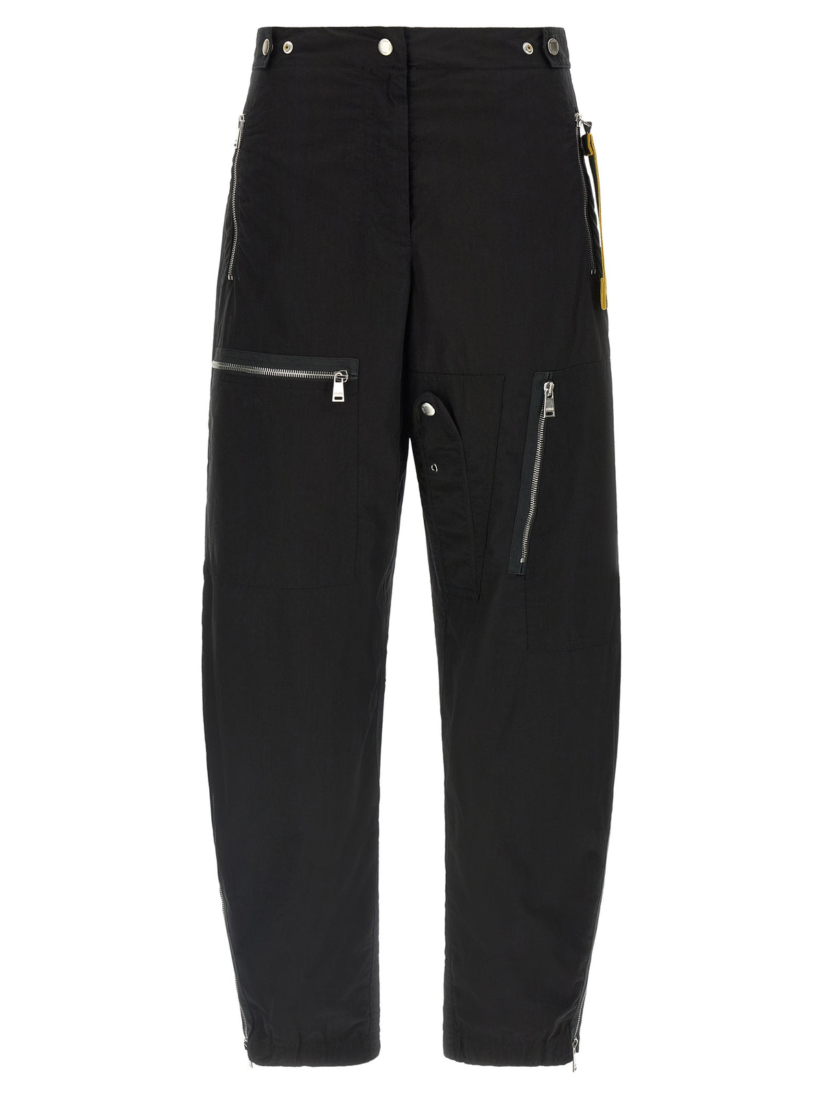 Fendi Hose aus Canvas in Schwarz