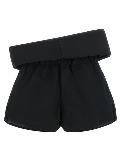 Rick Owens Shorts aus Canvas in Schwarz