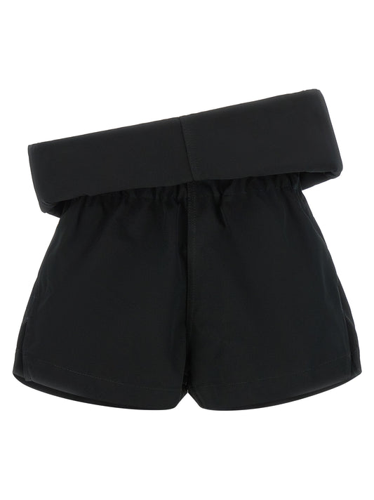 Rick Owens Shorts aus Canvas in Schwarz – Ansicht 1 | Arca Lucia