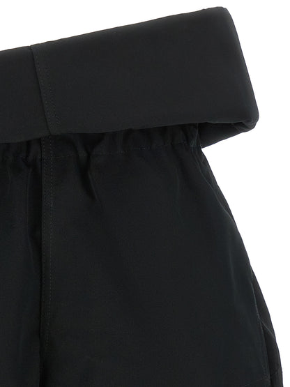 Rick Owens Shorts aus Canvas in Schwarz