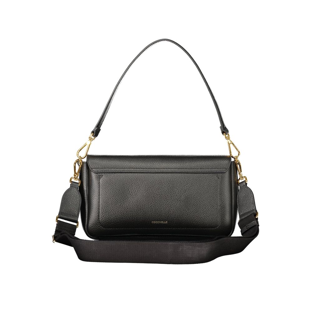 Coccinelle Handtasche aus Leder in Schwarz