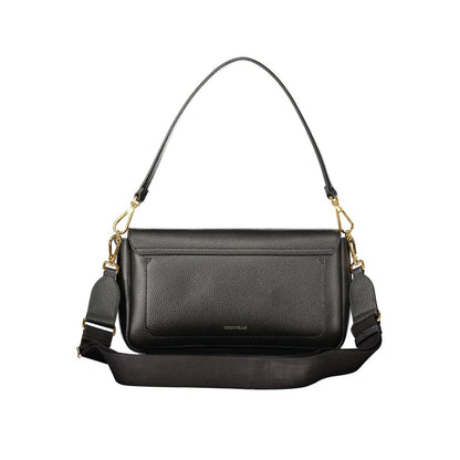 Coccinelle Handtasche aus Leder in Schwarz