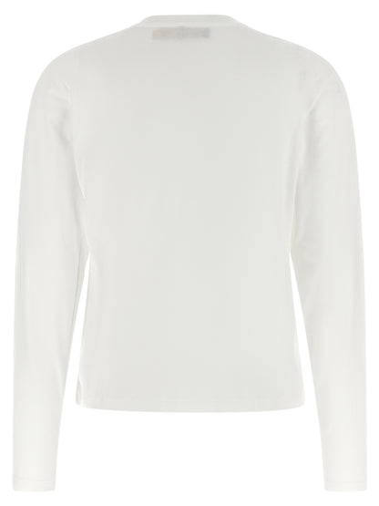 Polo Ralph Lauren Weißes Langarm-T-Shirt aus Baumwolle