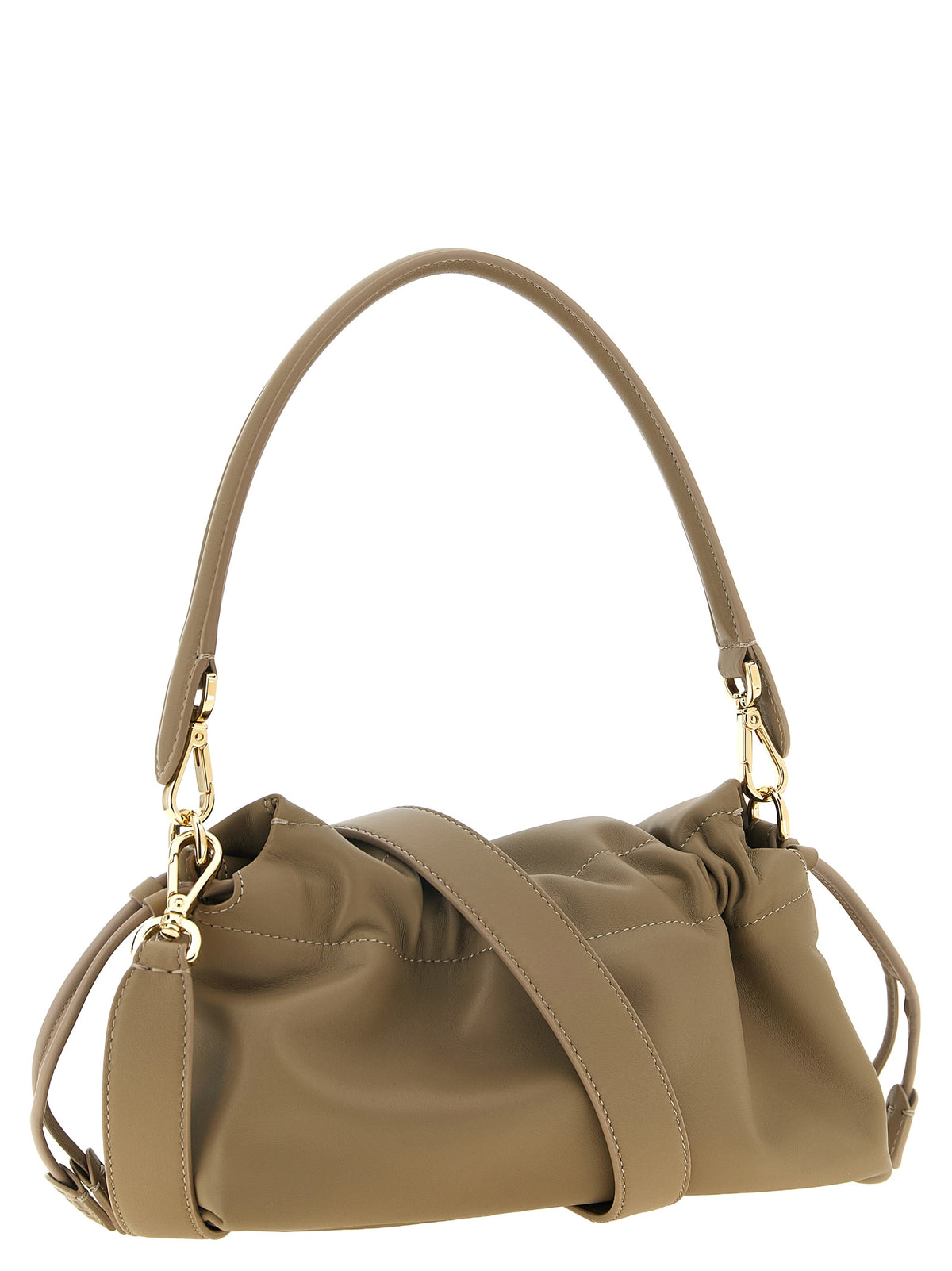 Fendi Handtasche aus Leder in Beige