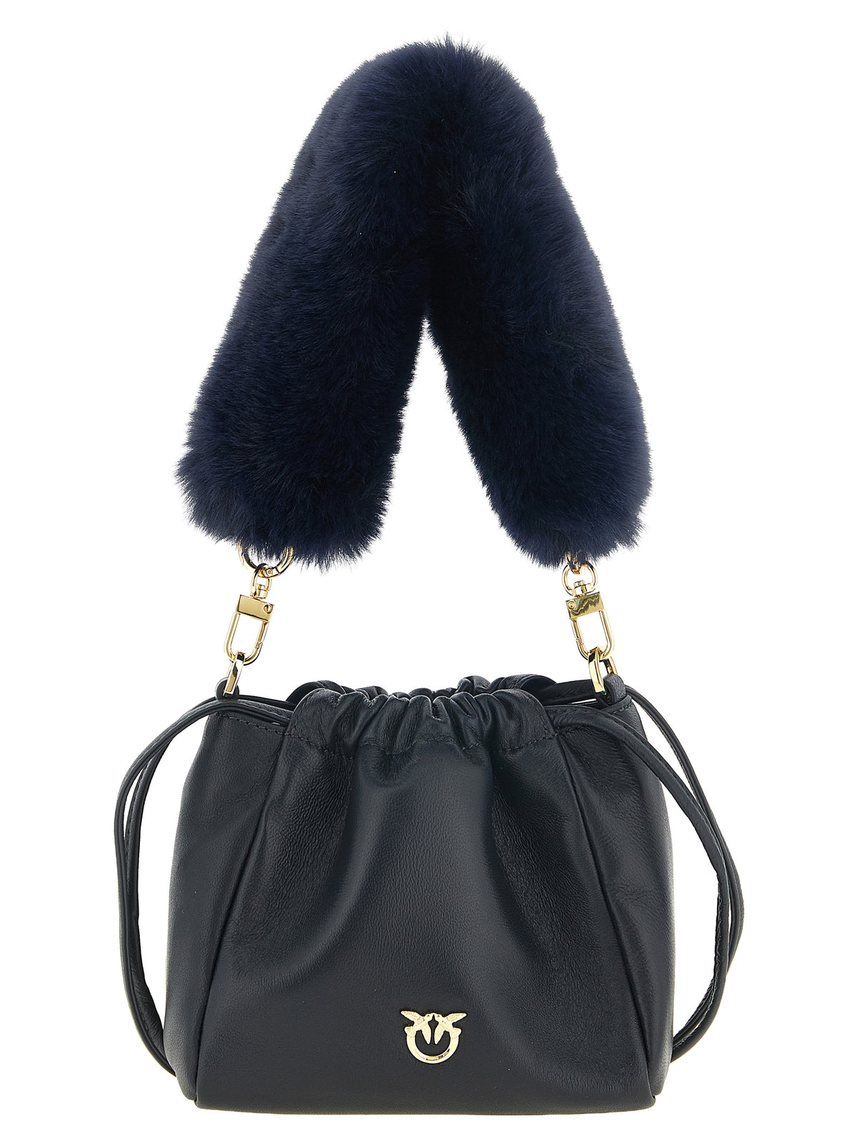 PINKO Schultertasche aus blauem Lammleder – Produktansicht 1 | Arca Lucia