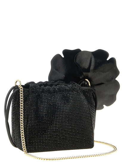 PINKO Schwarze Clutch aus Polyethylen – Produktansicht 2 | Arca Lucia