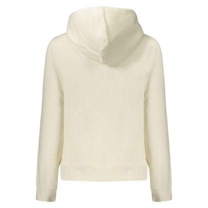 Napapijri Weißer Baumwoll-Zip-Hoodie