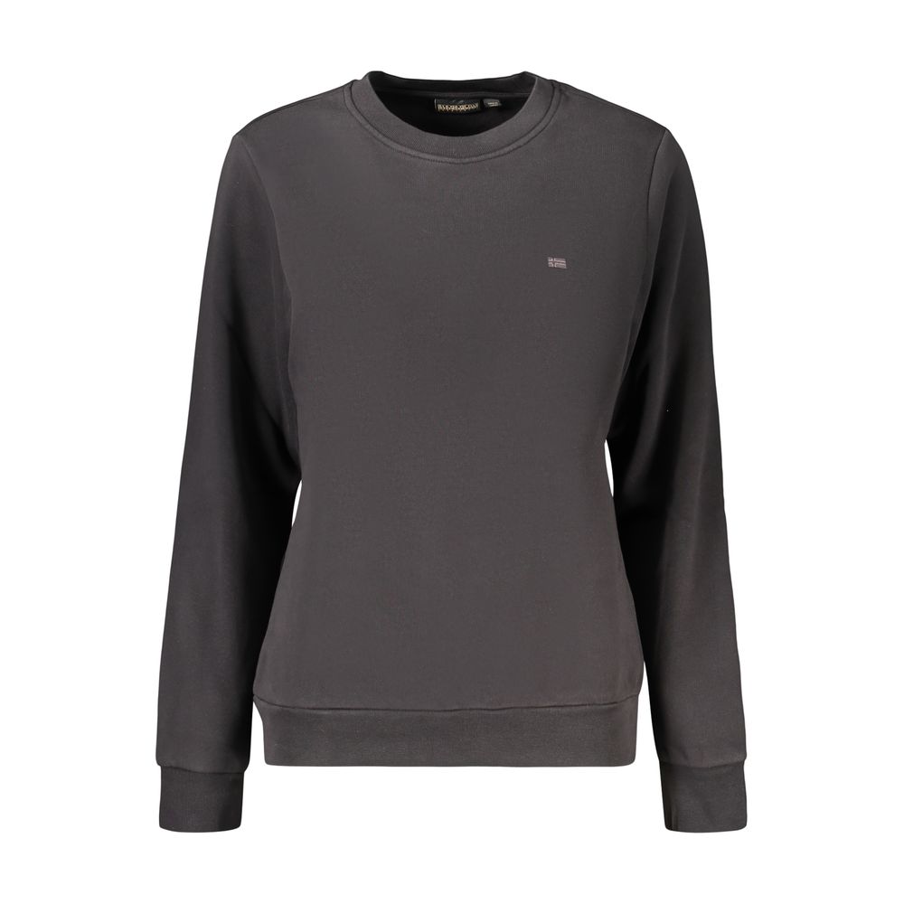 Napapijri Schwarzes Baumwoll-Sweatshirt