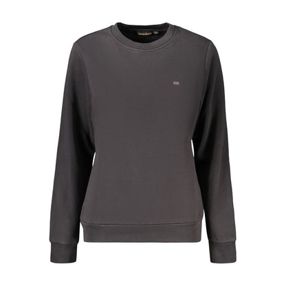 Napapijri Schwarzes Baumwoll-Sweatshirt