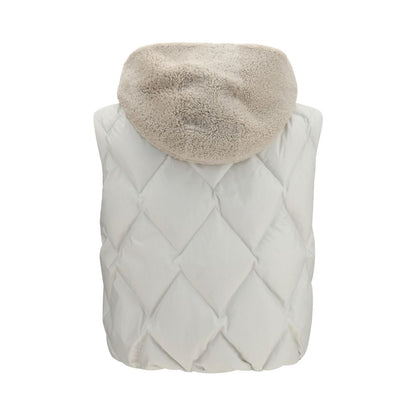 Brunello Cucinelli Jacke aus Polyester in Grau