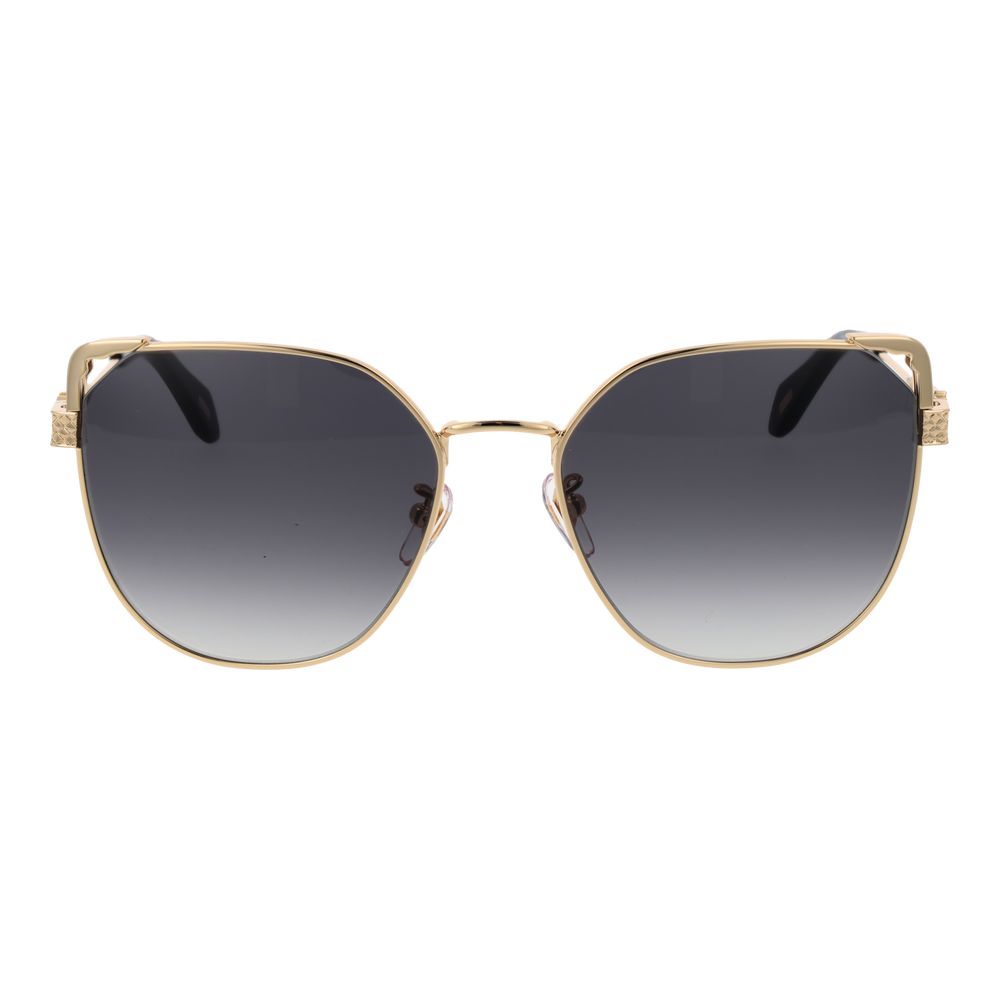 Just Cavalli Sonnenbrille aus Stoff in Grau