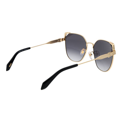 Just Cavalli Sonnenbrille aus Stoff in Grau