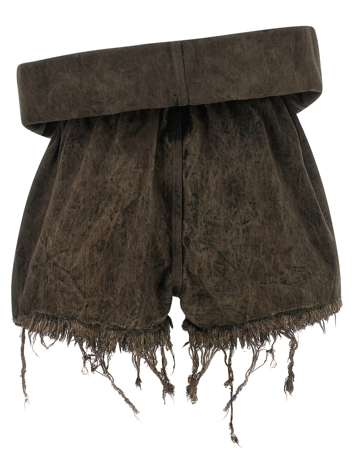 Rick Owens Shorts aus Baumwolle in Grau