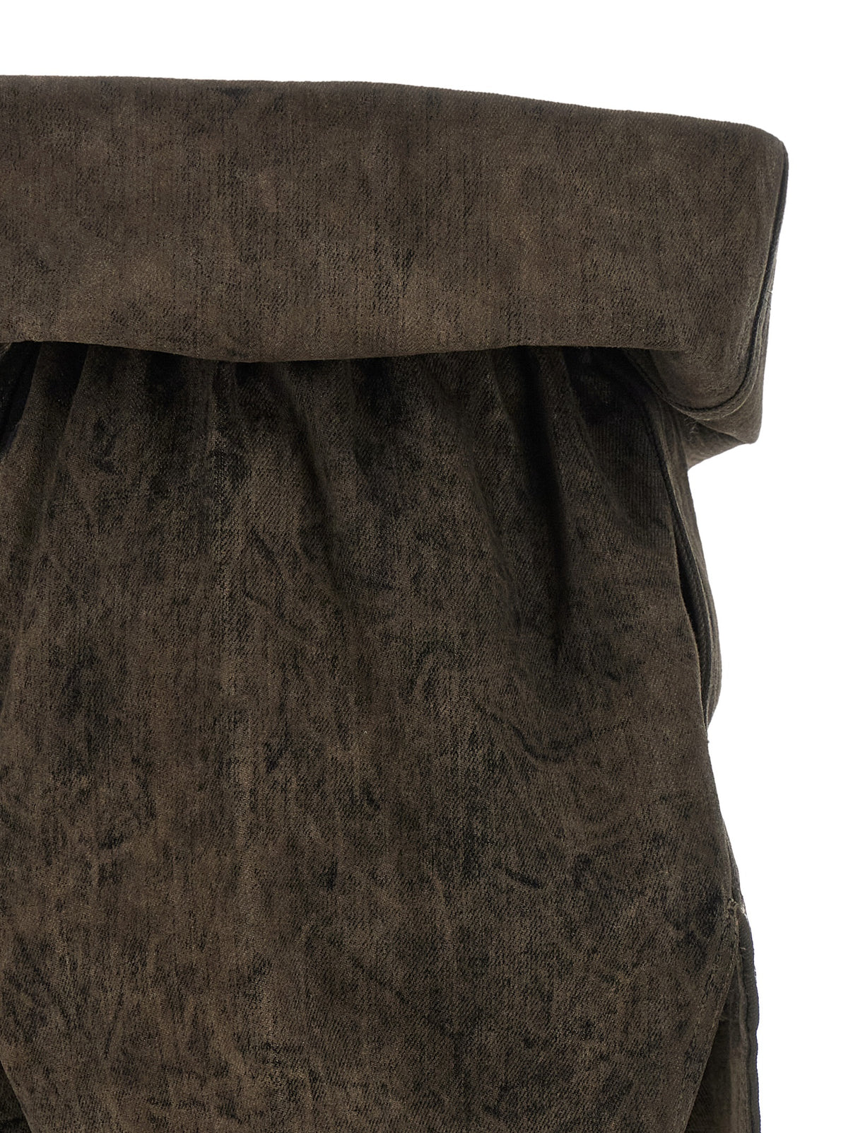 Rick Owens Shorts aus Baumwolle in Grau