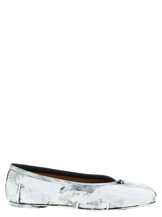 Maison Margiela Ballerinas aus Leder in Weiß