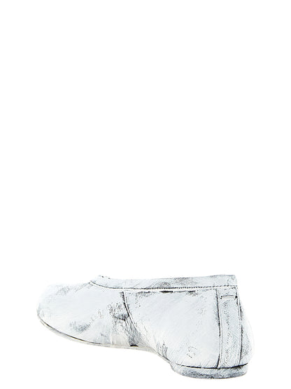 Maison Margiela Ballerinas aus Leder in Weiß