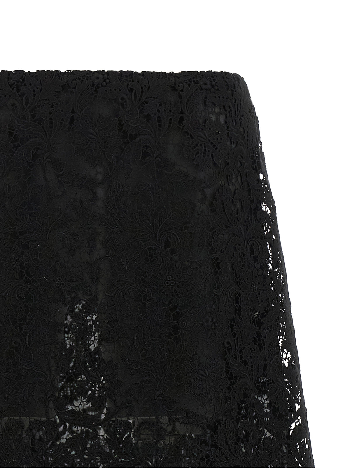 Fendi Rock aus Baumwolle in Schwarz