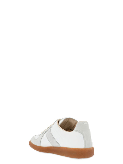 Maison Margiela Weiße Replica Low-Top-Sneaker – Ansicht 2 | Arca Lucia