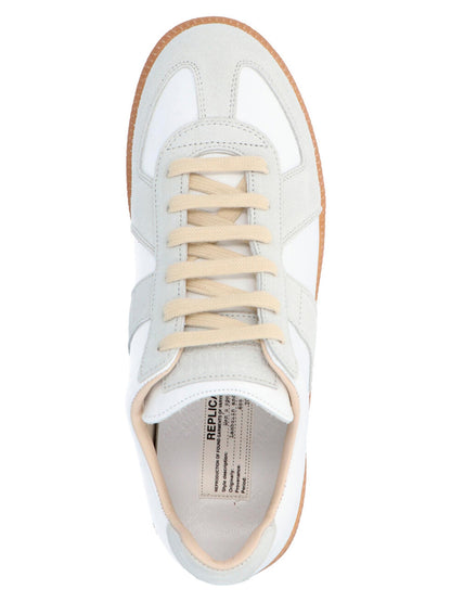 Maison Margiela Weiße Replica Low-Top-Sneaker – Ansicht 3 | Arca Lucia