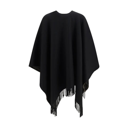 Fendi Schal aus Kaschmir in Schwarz
