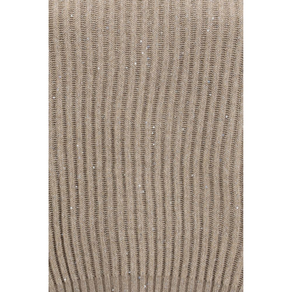 Brunello Cucinelli Pullover aus Kaschmir in Beige