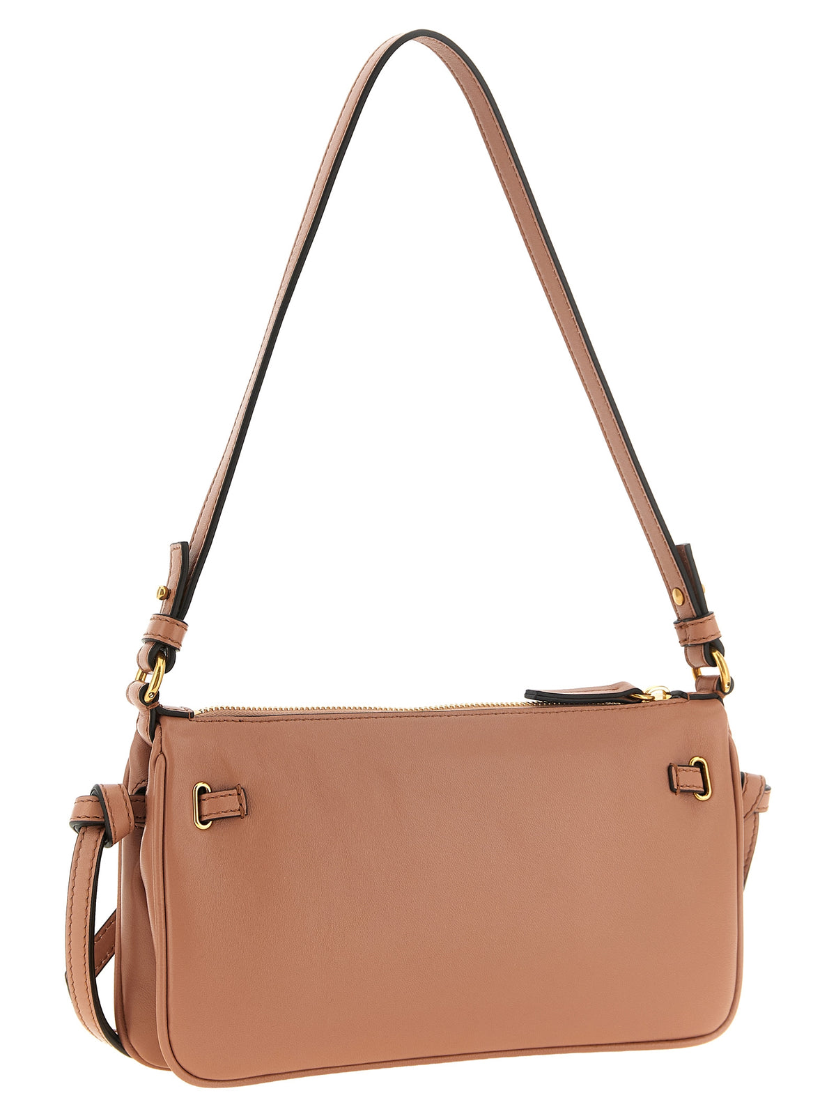 Chloé Clutch aus Leder in Rosa