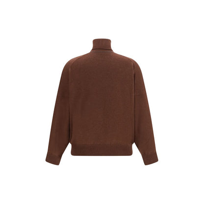 Brunello Cucinelli Pullover aus Kaschmir in Braun