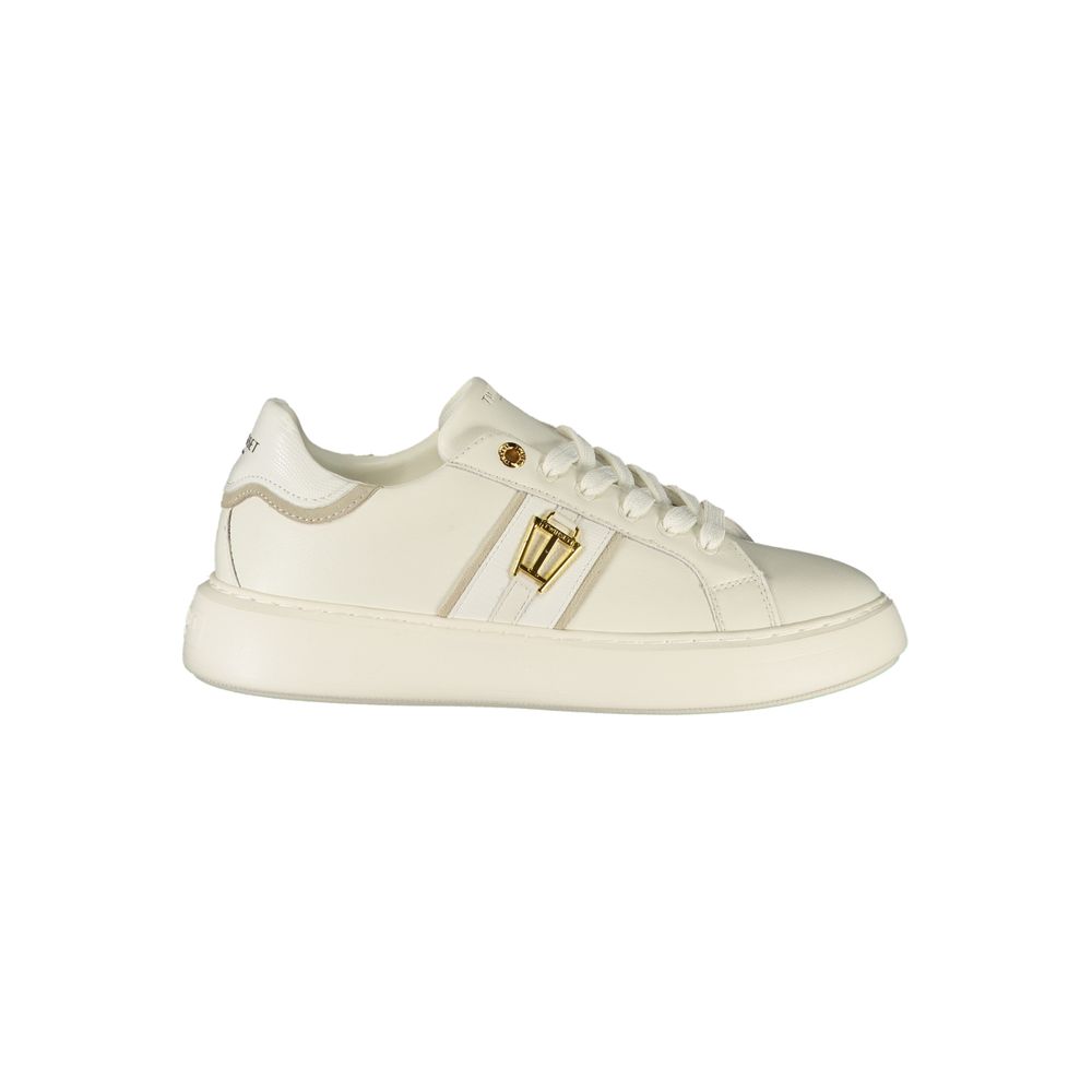 Twinset Weiße Sneaker mit Kontrastdetails