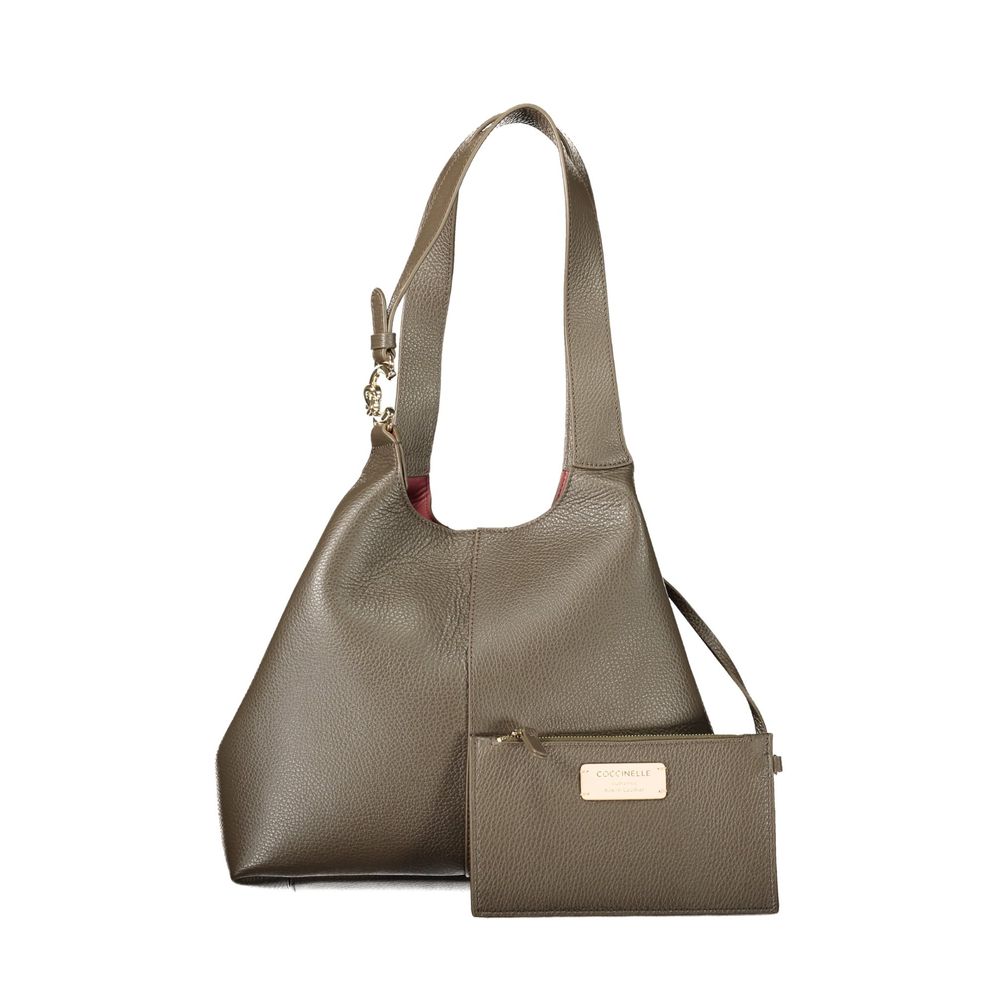 Coccinelle Handtasche aus Leder in Braun