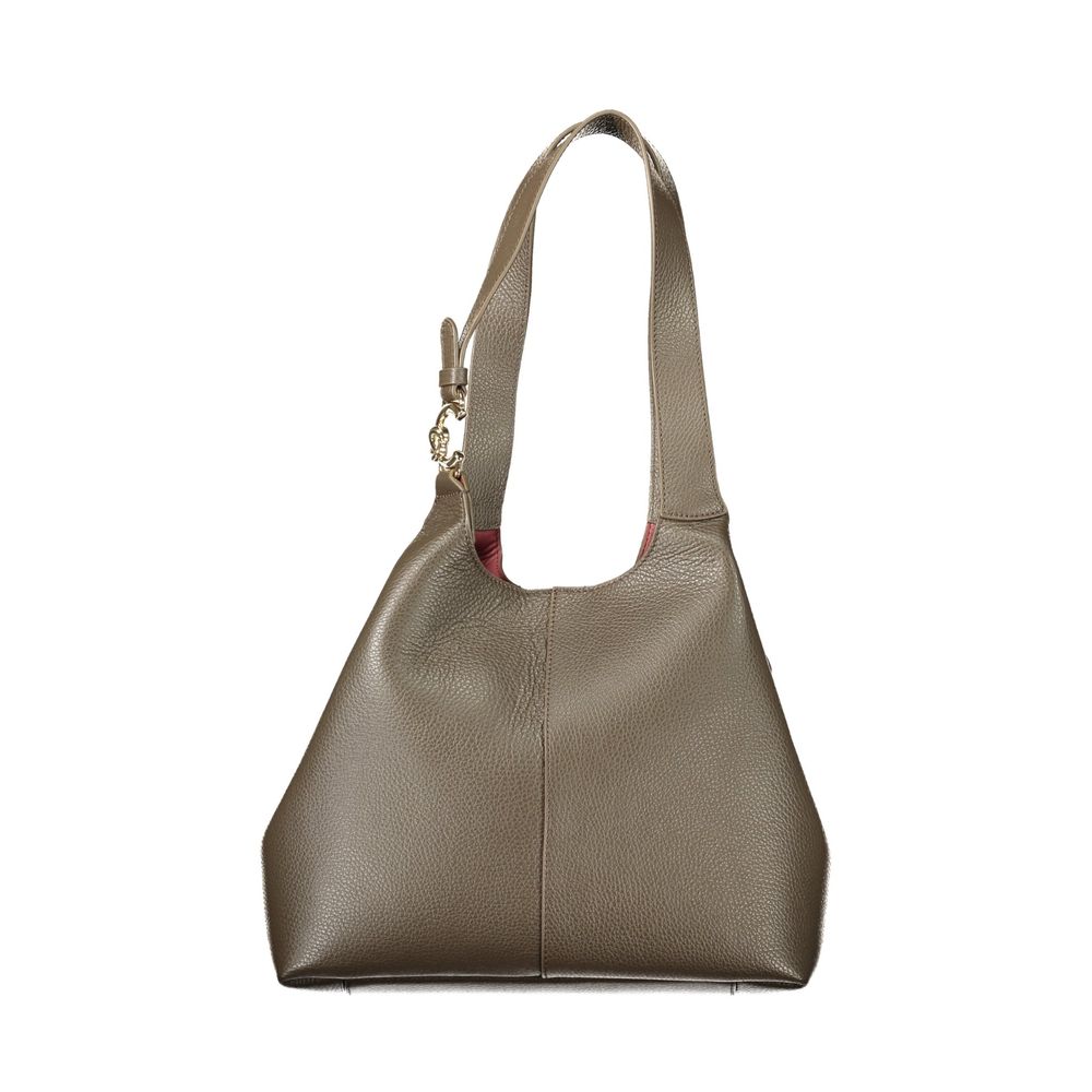 Coccinelle Handtasche aus Leder in Braun