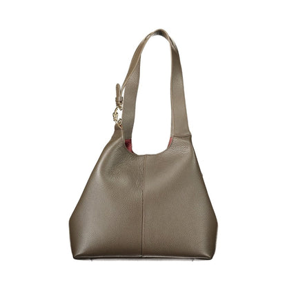Coccinelle Handtasche aus Leder in Braun