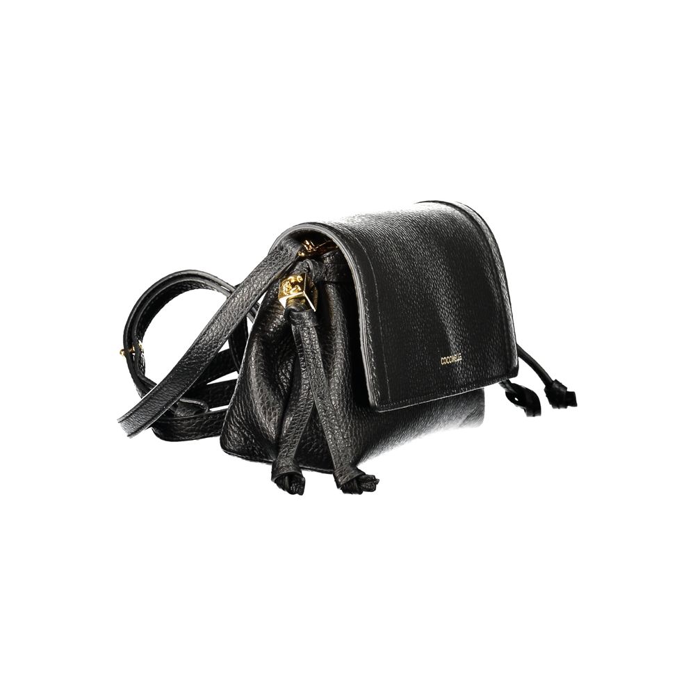 Coccinelle Handtasche aus Leder in Schwarz