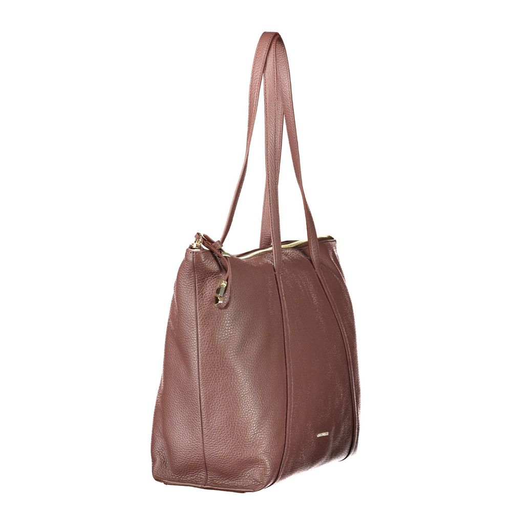 Coccinelle Handtasche aus Leder in Braun