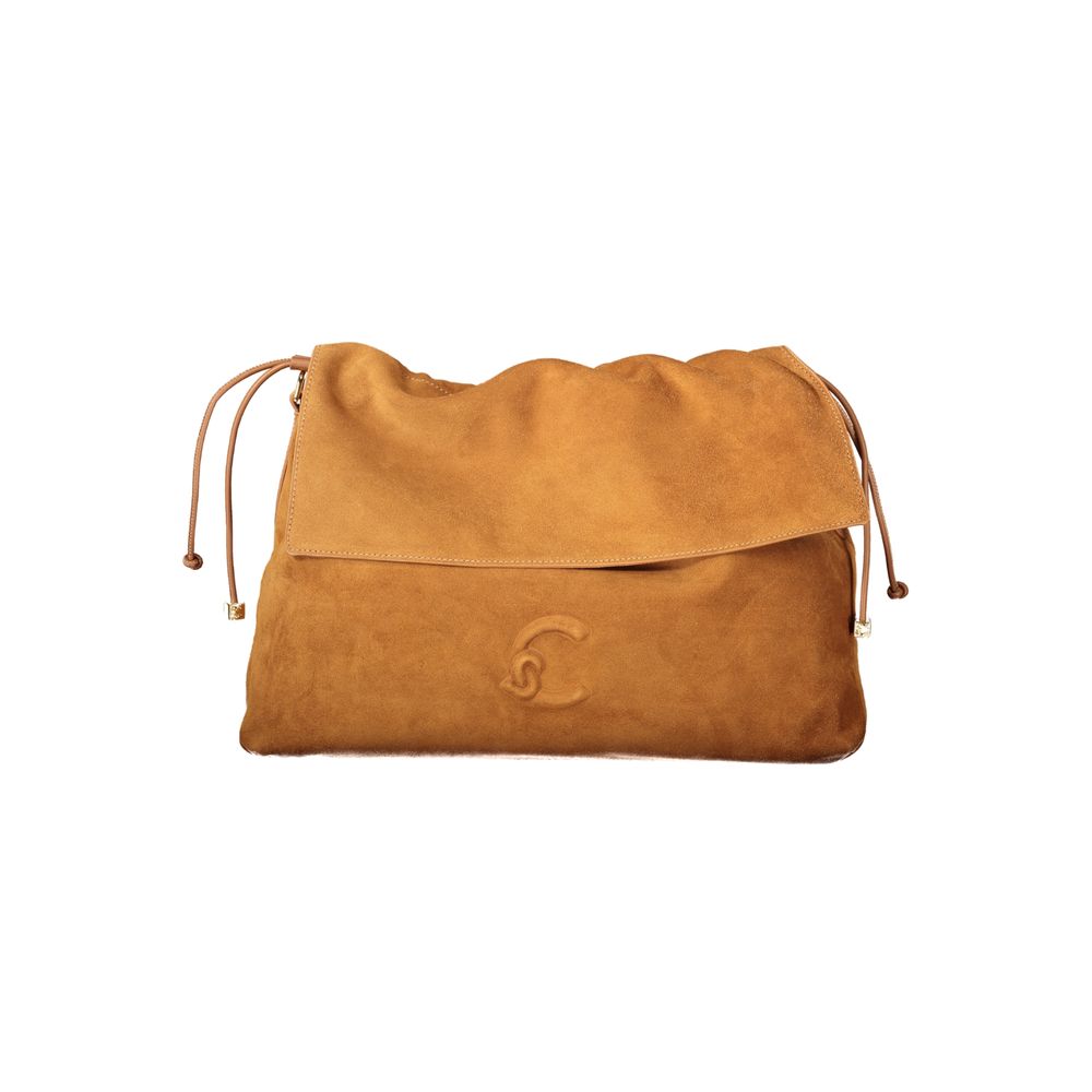 Coccinelle Braune Wildleder-Handtasche