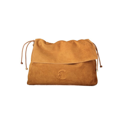 Coccinelle Braune Wildleder-Handtasche