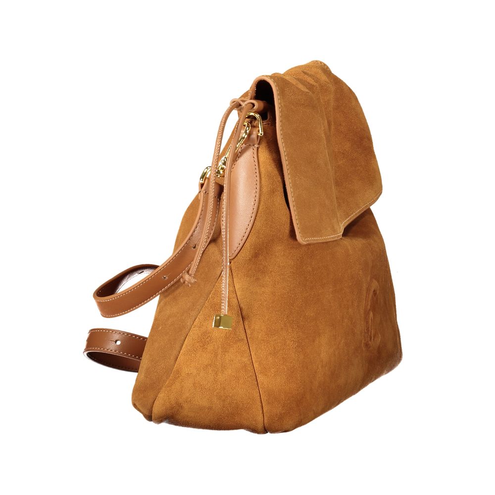 Coccinelle Braune Wildleder-Handtasche