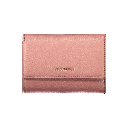 Coccinelle Geldbörse aus Leder in Rosa