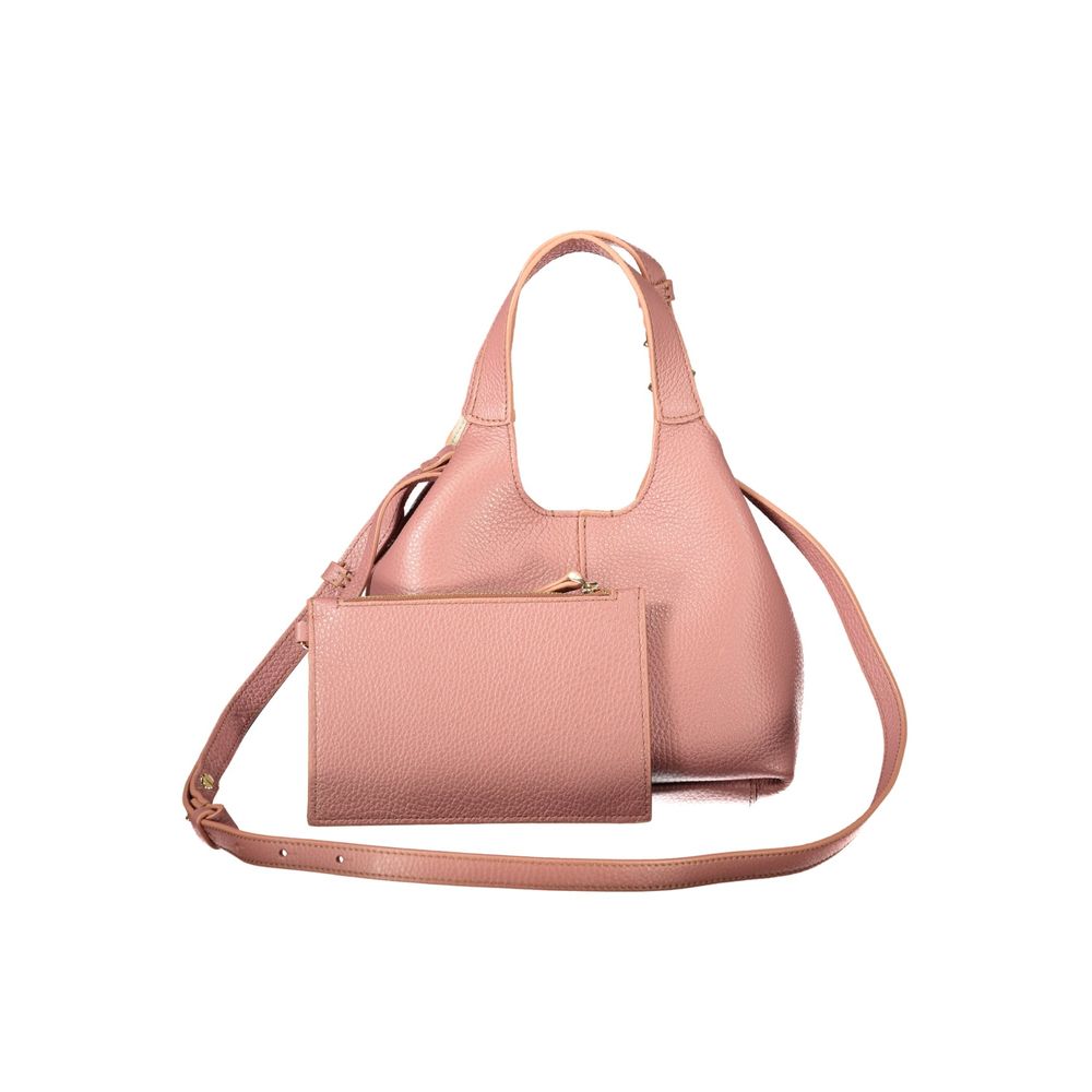 Coccinelle Handtasche aus Leder in Rosa