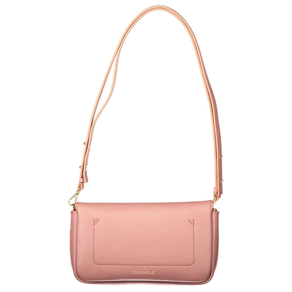 Coccinelle Handtasche aus Leder in Rosa