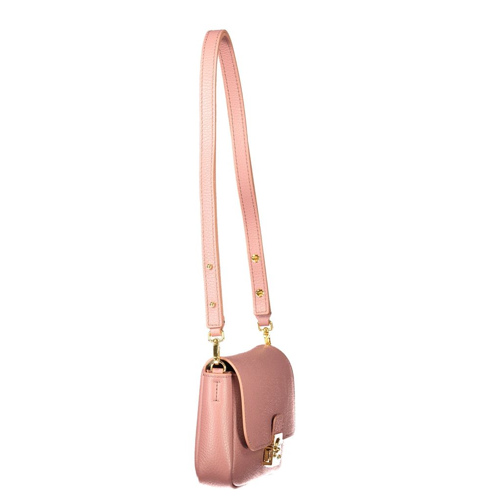Coccinelle Handtasche aus Leder in Rosa