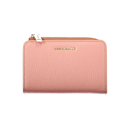 Coccinelle Geldbörse aus Leder in Rosa
