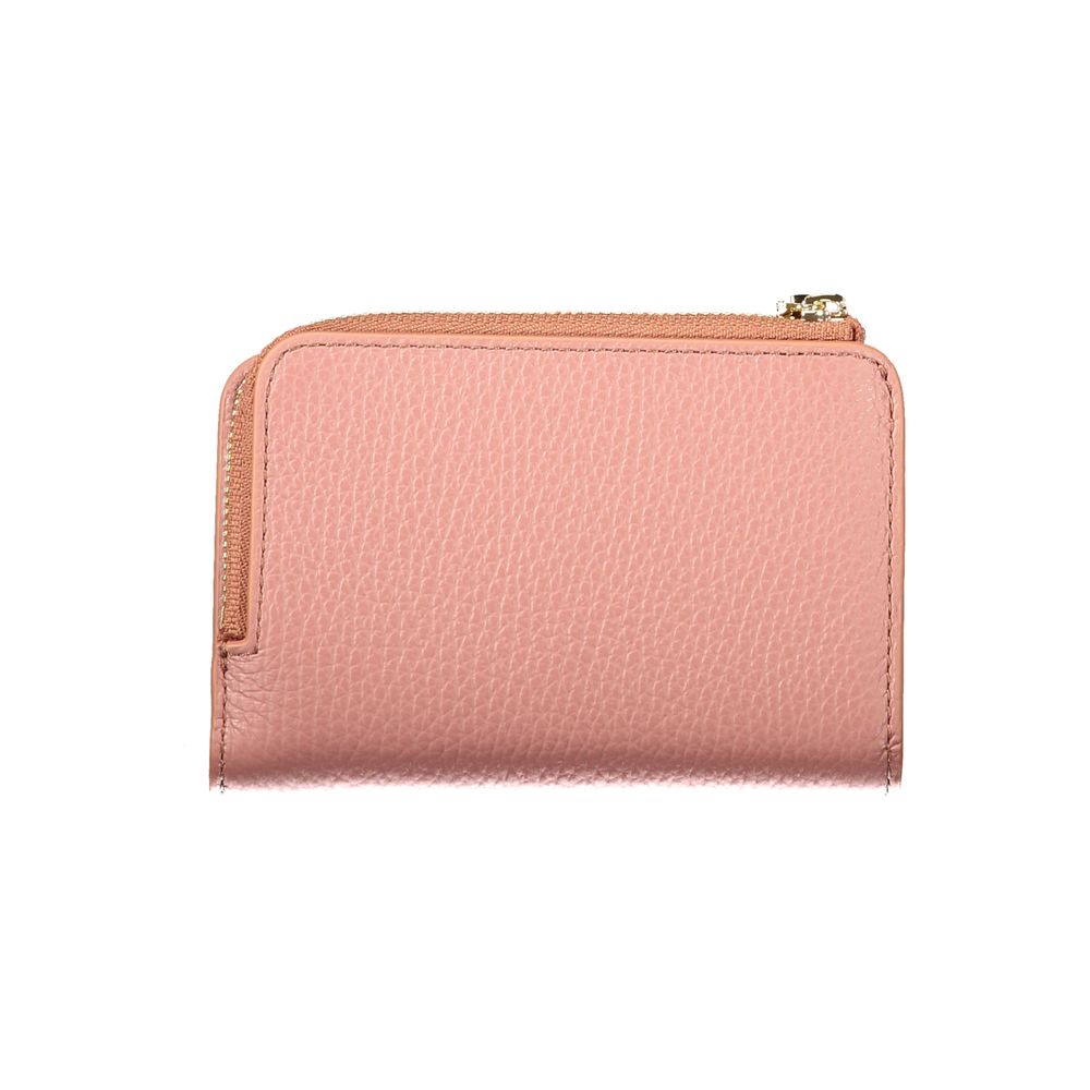 Coccinelle Geldbörse aus Leder in Rosa