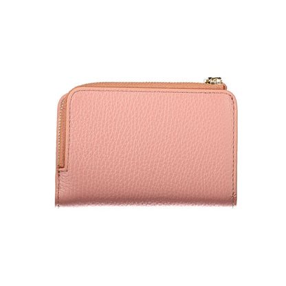Coccinelle Geldbörse aus Leder in Rosa