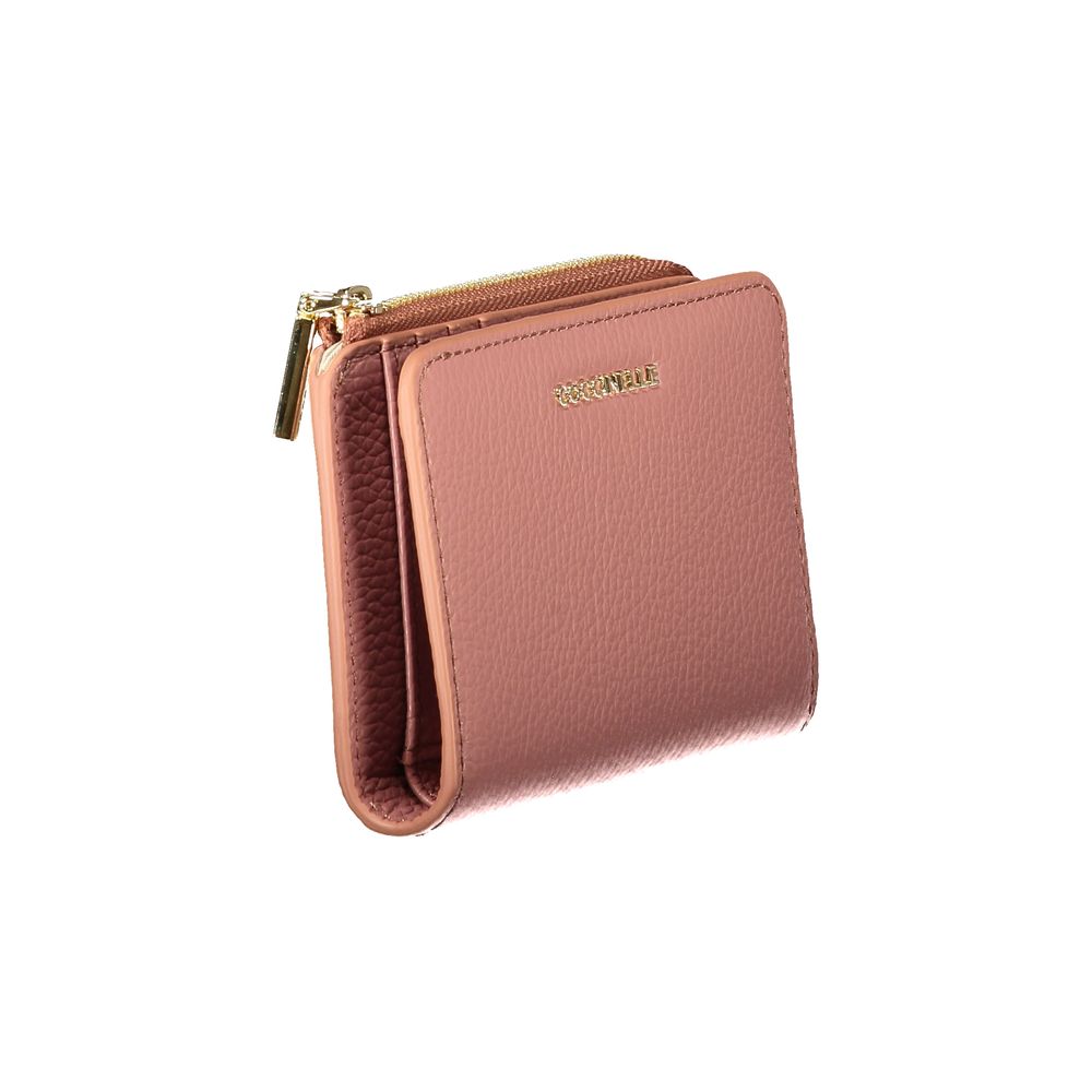 Coccinelle Geldbörse aus Leder in Rosa