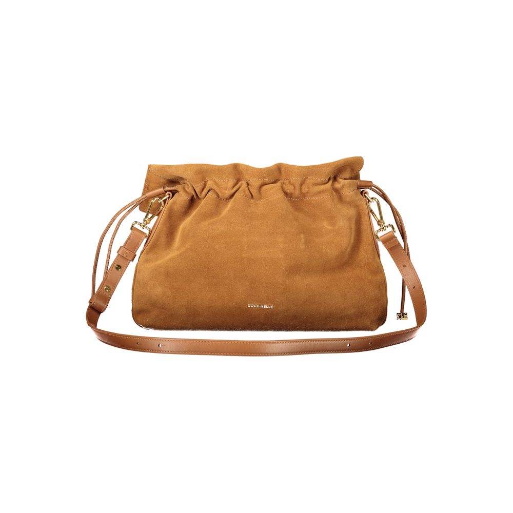 Coccinelle Handtasche aus Wildleder in Braun