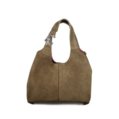Coccinelle Handtasche aus Leder in Braun