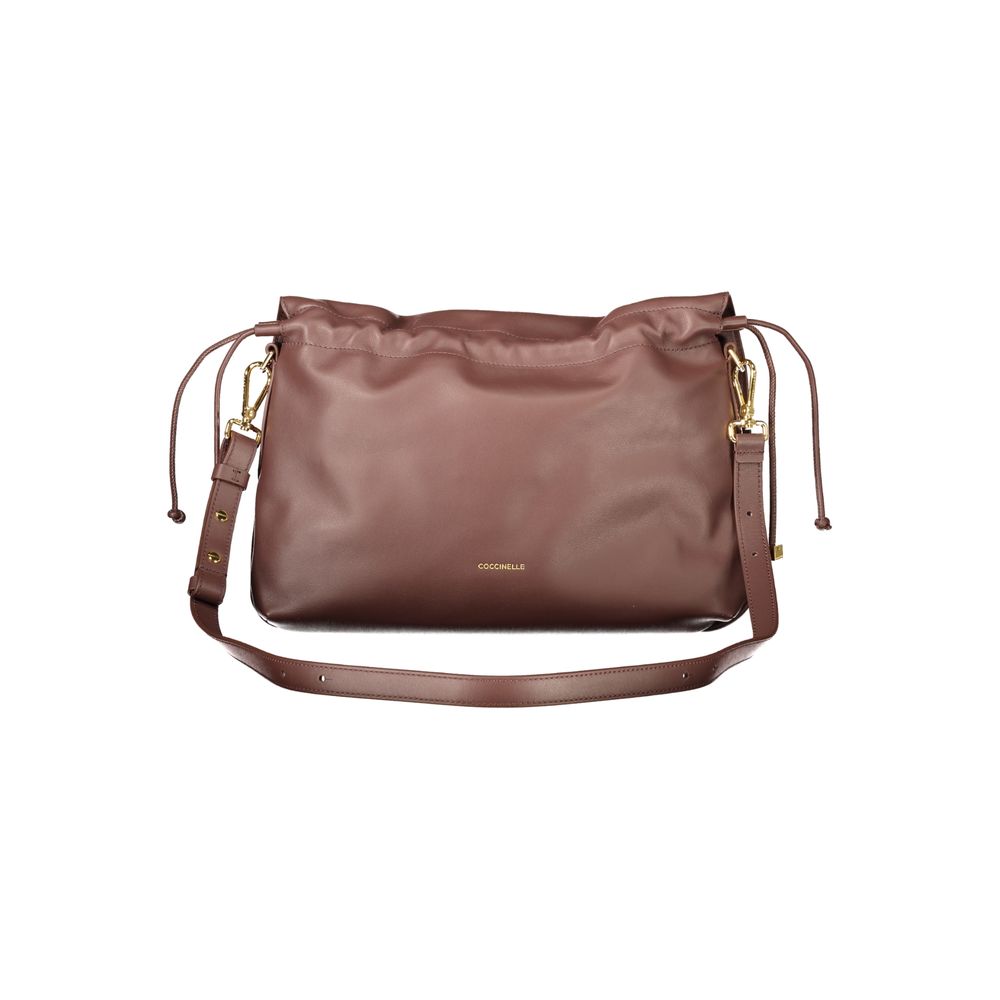 Coccinelle Handtasche aus Leder in Braun