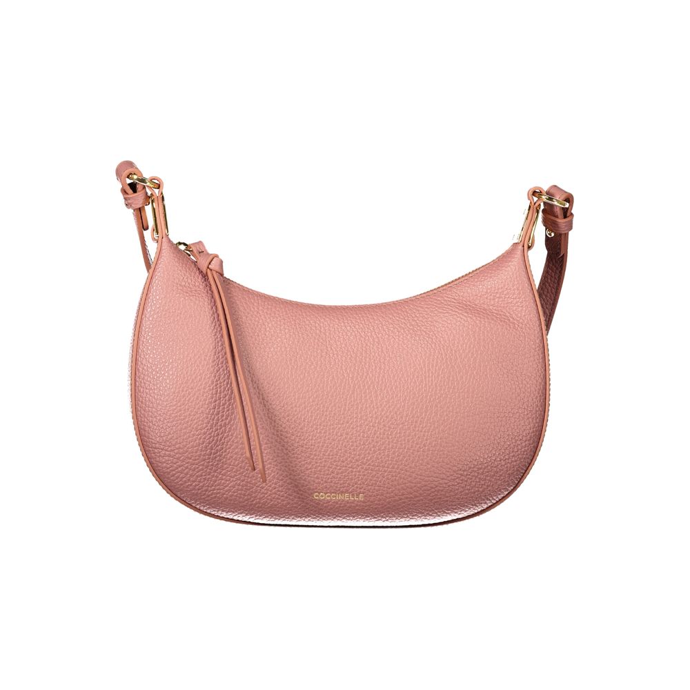 Coccinelle Handtasche aus Leder in Rosa