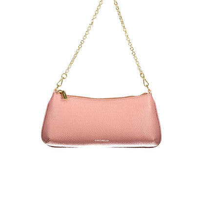 Coccinelle Handtasche aus Leder in Rosa