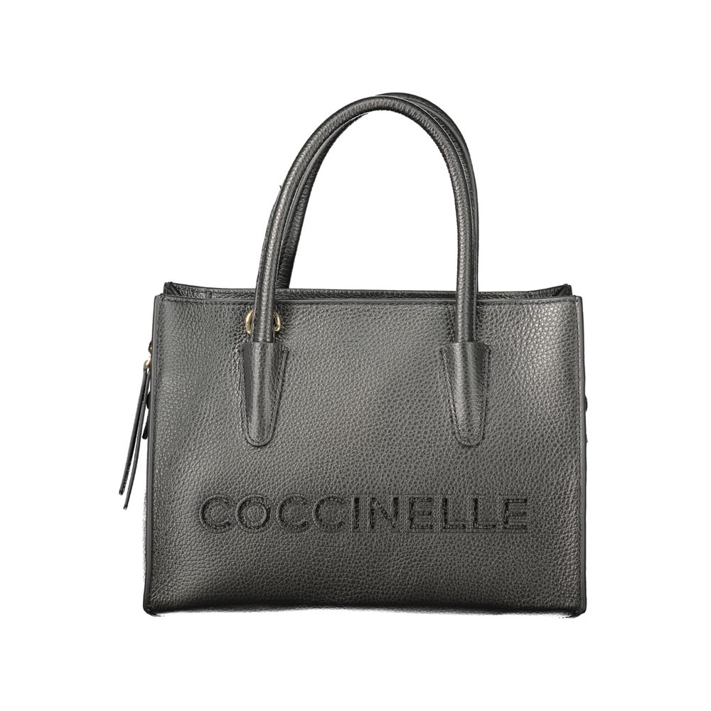 Coccinelle Handtasche aus Leder in Schwarz
